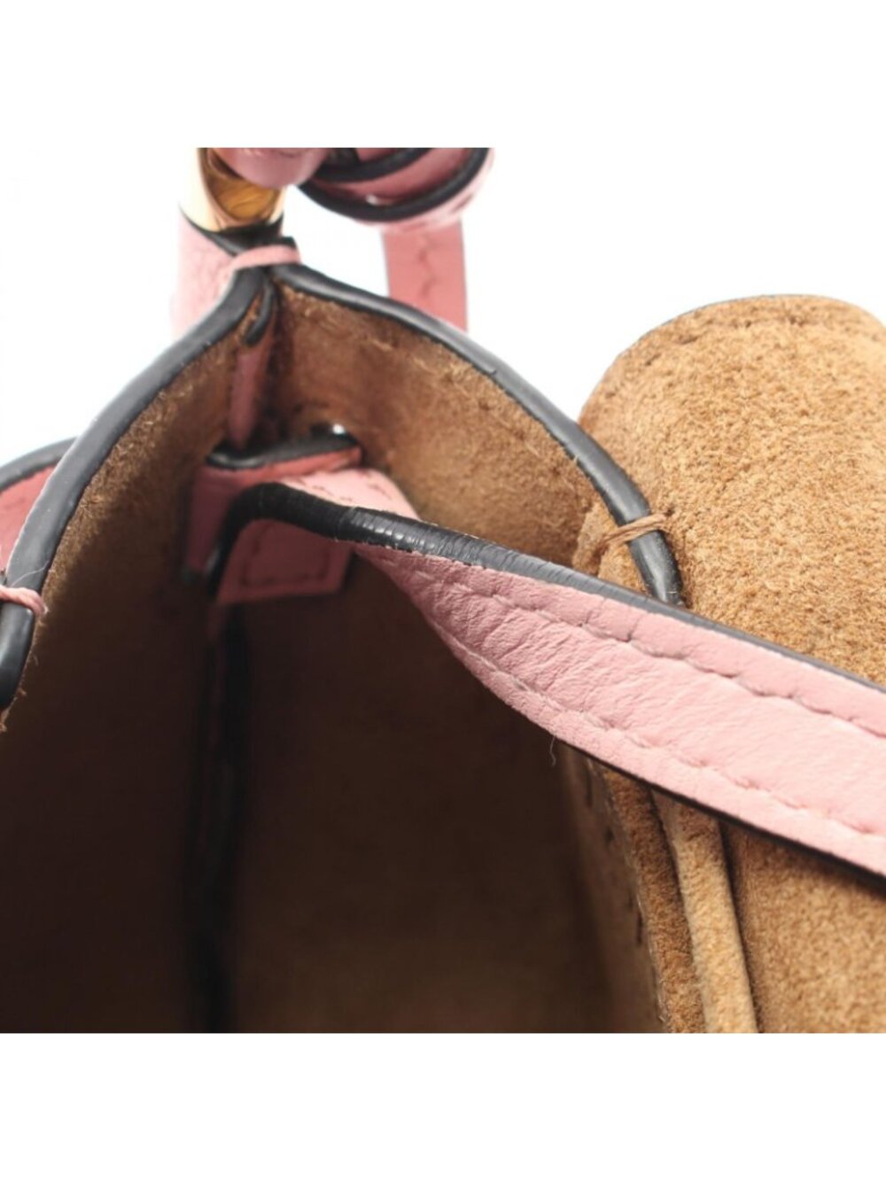 Loewe Shoulder Bag Gate Mini Light Pink Leather - Picture 7 of 7